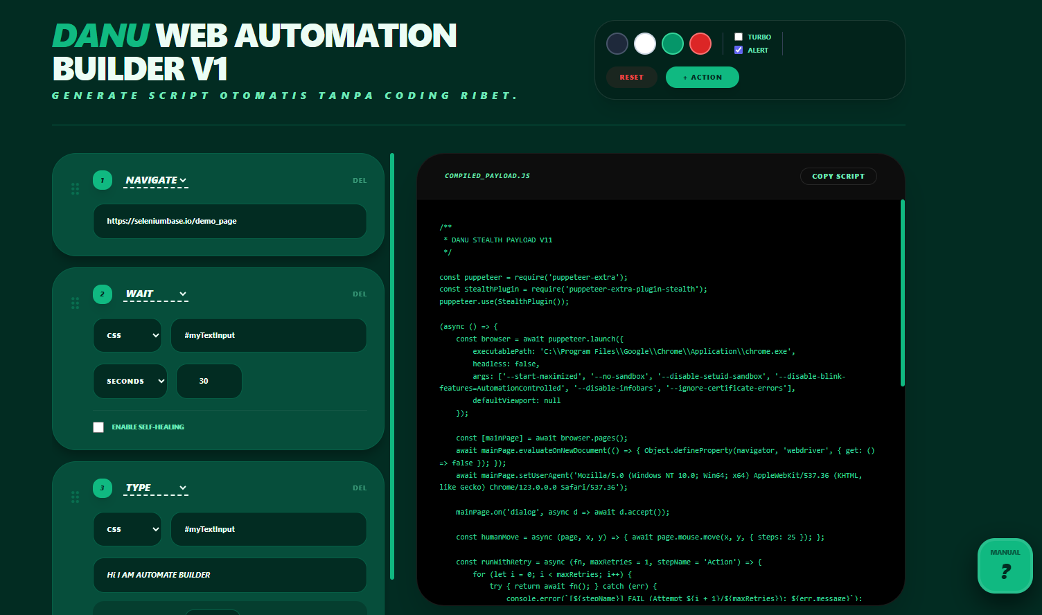 DANU AUTOMATION TOOLS